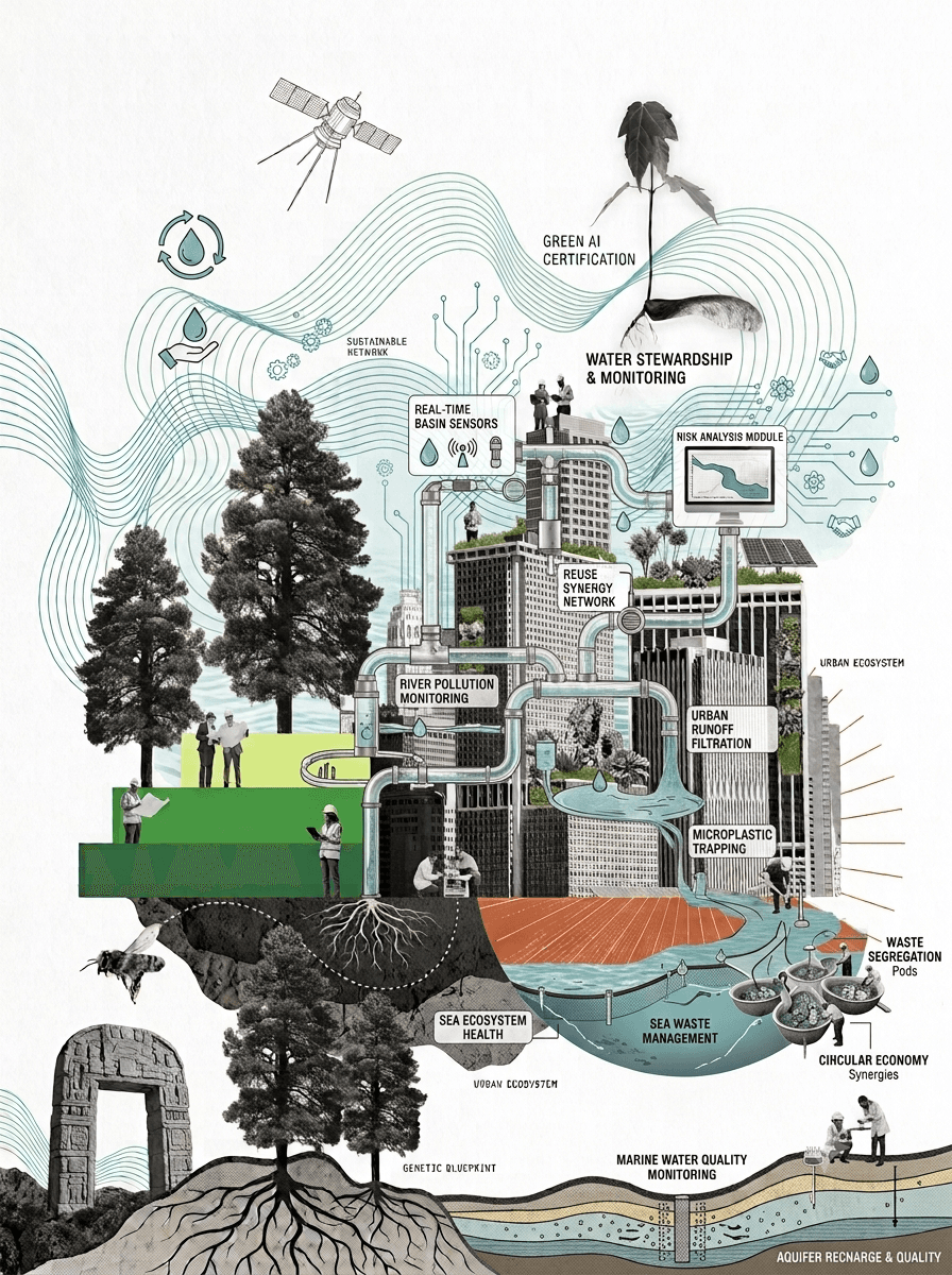 Water stewardship & monitoring — Ecodhyog climate advisory